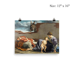 The Rest on the Flight Into Egypt by Orazio Gentileschi poster 3