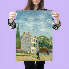 The Restaurant Rispal in Asnieres by Vincent van Gogh, 1887 poster 3