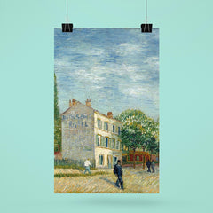 The Restaurant Rispal in Asnieres by Vincent van Gogh, 1887 poster 6