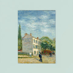 The Restaurant Rispal in Asnieres by Vincent van Gogh, 1887 poster 8