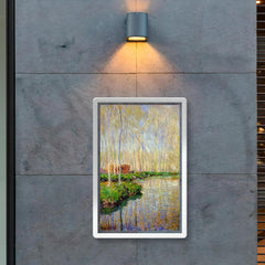 The River Epte by Claude Monet, 1885 poster 2