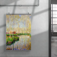 The River Epte by Claude Monet, 1885 poster 4