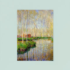 The River Epte by Claude Monet, 1885 poster 8