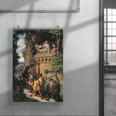The Rose or the Artist's Journey by Moritz von Schwind, 1846 poster 4