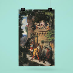 The Rose or the Artist's Journey by Moritz von Schwind, 1846 poster 6
