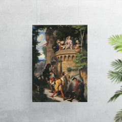The Rose or the Artist's Journey by Moritz von Schwind, 1846 poster 7