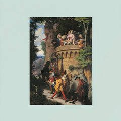 The Rose or the Artist's Journey by Moritz von Schwind, 1846 poster 8