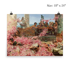 The Roses of Heliogabalus by Lawrence Alma-Tadema, 1888 poster 5