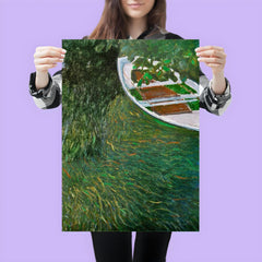 The Row Boat by Claude Monet, 1887 poster 3