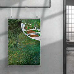 The Row Boat by Claude Monet, 1887 poster 4