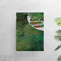 The Row Boat by Claude Monet, 1887 poster 7