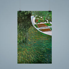 The Row Boat by Claude Monet, 1887 poster 9