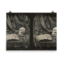 The Sands of Time by Thomas Richard Williams, c. 1850-1852 poster on a plain backdrop in size 8"x10".