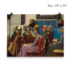 The Sermon by Gari Melchers poster 5