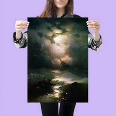 The Shipwreck on the Northern Sea by Ivan Aivazovsky, 1865 poster 3