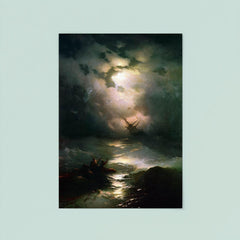 The Shipwreck on the Northern Sea by Ivan Aivazovsky, 1865 poster 8