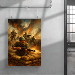 The Siege of Jadotville perimeter stand poster 4