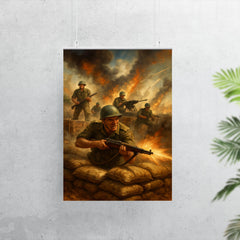 The Siege of Jadotville perimeter stand poster 7