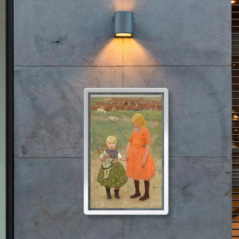 The Sisters by Gari Melchers poster 2