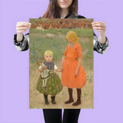 The Sisters by Gari Melchers poster 3