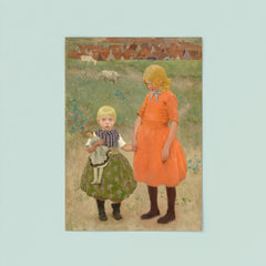 The Sisters by Gari Melchers poster 8