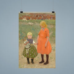 The Sisters by Gari Melchers poster 9
