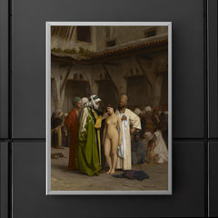The Slave Market by Jean-Léon Gérôme, 1866 poster 5