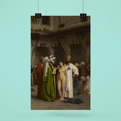 The Slave Market by Jean-Léon Gérôme, 1866 poster 6