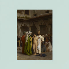 The Slave Market by Jean-Léon Gérôme, 1866 poster 8