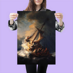The Storm on the Sea of Galilee by Rembrandt poster 3
