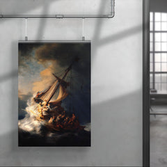 The Storm on the Sea of Galilee by Rembrandt poster 4