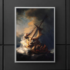 The Storm on the Sea of Galilee by Rembrandt poster 5