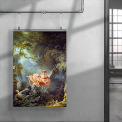 The Swing by Jean-Honore Fragonard, 1767 poster 4