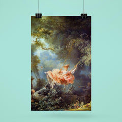 The Swing by Jean-Honore Fragonard, 1767 poster 6