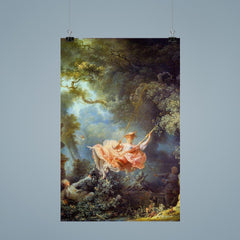 The Swing by Jean-Honore Fragonard, 1767 poster 9