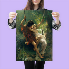 The Swing, or Springtime by Pierre Auguste Cot poster 3