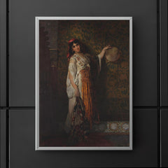 The Tambourine Player by Édouard Frédéric Wilhelm Richter, 1873 poster 5