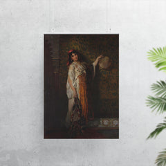 The Tambourine Player by Édouard Frédéric Wilhelm Richter, 1873 poster 7