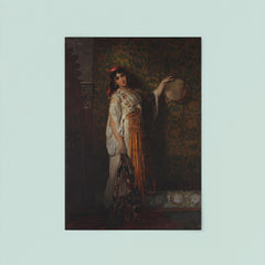 The Tambourine Player by Édouard Frédéric Wilhelm Richter, 1873 poster 8
