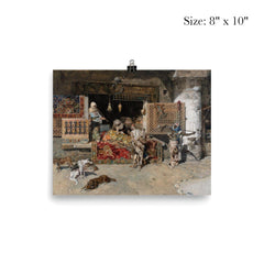 The Tapestry Seller by Mariano Fortuny, 1870 poster 4