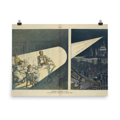 The Tariff Issue Enters Every American Home, May 22, 1912 poster on a plain backdrop in size 8"x10".