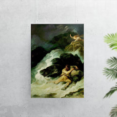 The Tempest Act 1 by Philip James de Loutherbourg poster 7