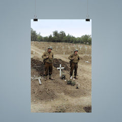 The Temporary Grave of Theodore Roosevelt in Normandy, July 1944 poster 9