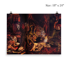 The Temptation of St. Anthony by Bernardo Parentino, 1494 poster 5