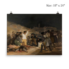 The Third of May 1808 by Francisco Goya poster 5