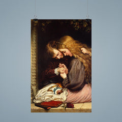 The Thorn by Charles West Cope, 1866 poster 9