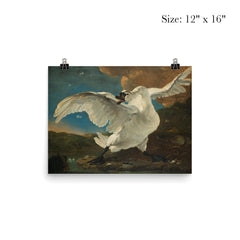 The Threatened Swan by Jan Asselijn, c. 1650 poster 3