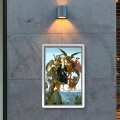 The Torment of Saint Anthony by Michelangelo poster 2