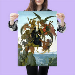 The Torment of Saint Anthony by Michelangelo poster 3