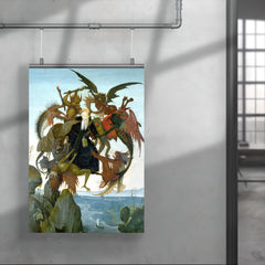 The Torment of Saint Anthony by Michelangelo poster 4